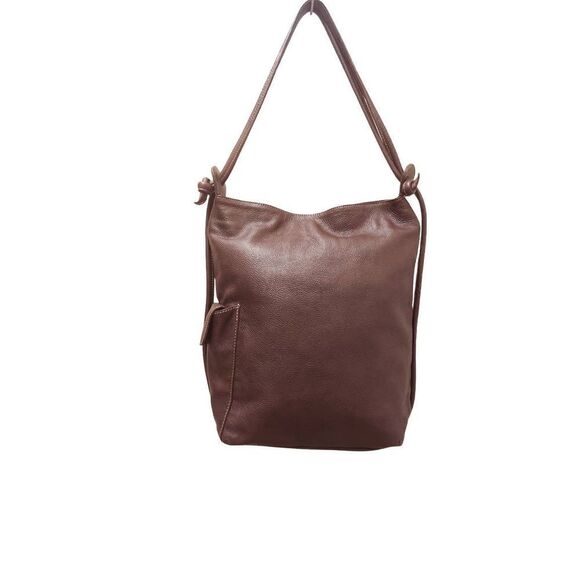 Naor Jacoby Leather Vesatile Backpack - Picture 7 of 9